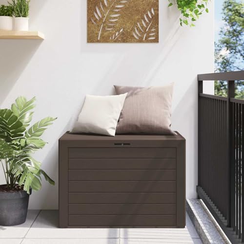 Gecheer Gartenbox braun 78x44x55 cm von Gecheer