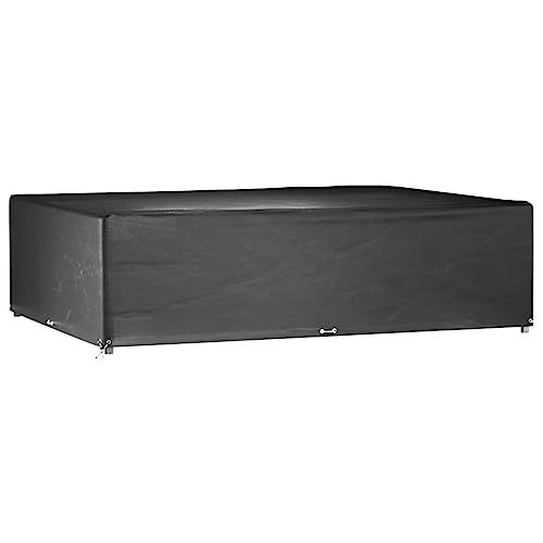 Gecheer Gartenmöbel Abdeckung 16 Ösen Schutzhülle Abdeckplane Regenschutz Abdeckhaube Abdeckung für Gartenmöbel Gartentisch Sitzgruppe, Wasserdicht, UV-Beständiges, 300x200x75 cm Rechteckig Gecheer Gartenmöbel Abdeckung 16 Ösen Schutzhülle Abdeckplane Regenschutz Abdeckhaube Abdeckung für Gartenmöbel Gartentisch Sitzgruppe, Wasserdicht, UV-Beständiges, 300x200x75 cm Rechteckig von Gecheer