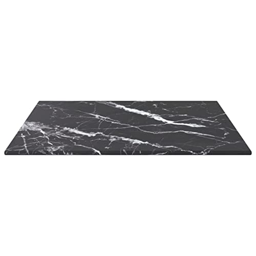 Gecheer Glas Tischplatte aus Gehärtetem Glasplatte Ersatzteil Esstischplatte Couchtischplatte aus Gehärtetem Schwarz 40x40 cm 6 mm Hartglas in Marmoroptik Gecheer Glas Tischplatte aus Gehärtetem Glasplatte Ersatzteil Esstischplatte Couchtischplatte aus Gehärtetem Schwarz 40x40 cm 6 mm Hartglas in Marmoroptik von Gecheer