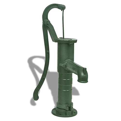 Gecheer Handschwengelpumpe mit Ständer Schwengelpumpe Brunnenpumpe Gartenpumpe Pumpe Handpumpe mit Ständer Gusseisen 131 cm Gecheer Handschwengelpumpe mit Ständer Schwengelpumpe Brunnenpumpe Gartenpumpe Pumpe Handpumpe mit Ständer Gusseisen 131 cm von Gecheer