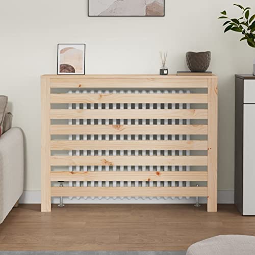 Gecheer Heizkörperverkleidung Heizungsverkleidung Heizkörper Abdeckung 108,5x19x84 cm Massivholz Kiefer Gecheer Heizkörperverkleidung Heizungsverkleidung Heizkörper Abdeckung 108,5x19x84 cm Massivholz Kiefer von Gecheer
