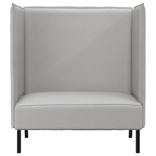 Gecheer Hochlehnsessel Wolken Grau 109x56x121 cm Stoff von Gecheer