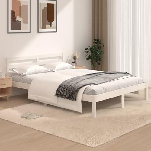 Gecheer Klappbett, 2 Personen, Sofa, Bettrahmen ohne Matratze, 120 x 190 cm, Weiß von Gecheer