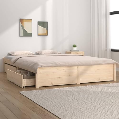 Gecheer Klappbett für 2 Personen, Sofa, Bettrahmen ohne Matratze mit Schubladen, 120 x 200 cm Gecheer Klappbett für 2 Personen, Sofa, Bettrahmen ohne Matratze mit Schubladen, 120 x 200 cm von Gecheer