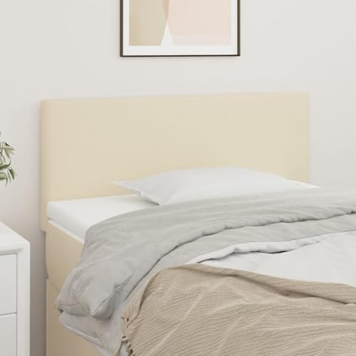 Gecheer Kopfteil Creme 90x5x78/88 cm Kunstleder, Bettkopfteil Kopfteil-Regal für Boxspringbetten Schlafzimmer Hotel-Design345754 Gecheer Kopfteil Creme 90x5x78/88 cm Kunstleder, Bettkopfteil Kopfteil-Regal für Boxspringbetten Schlafzimmer Hotel-Design345754 von Gecheer