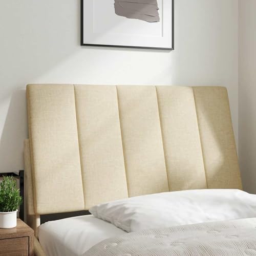 Gecheer Kopfteil-Kissen Creme 80 cm Stoff, Polsterkopfteil für Bett Betthaupt Bettzubehör Schlafzimmer4019140 Gecheer Kopfteil-Kissen Creme 80 cm Stoff, Polsterkopfteil für Bett Betthaupt Bettzubehör Schlafzimmer4019140 von Gecheer
