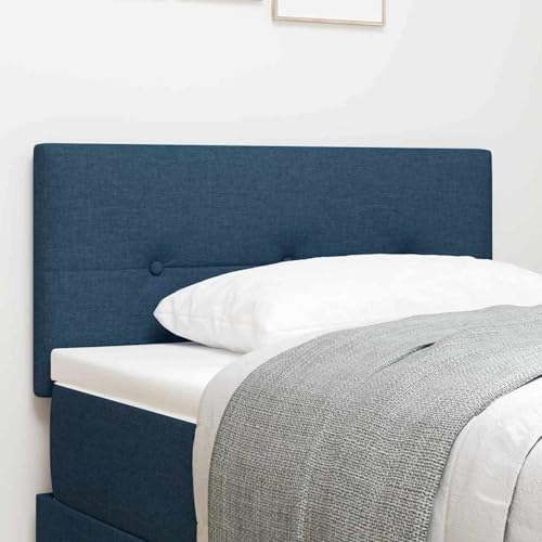 Gecheer Kopfteil Mit Knopfheftung Blau 90 cm Stoff, Bettkopfteil Kopfteil-Regal für Boxspringbetten Schlafzimmer Hotel-Design42007130 Gecheer Kopfteil Mit Knopfheftung Blau 90 cm Stoff, Bettkopfteil Kopfteil-Regal für Boxspringbetten Schlafzimmer Hotel-Design42007130 von Gecheer