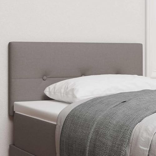 Gecheer Kopfteil mit Knopfheftung Taupe 90 cm Stoff, Bettkopfteil Kopfteil-Regal für Boxspringbetten Schlafzimmer Hotel-Design42007128 Gecheer Kopfteil mit Knopfheftung Taupe 90 cm Stoff, Bettkopfteil Kopfteil-Regal für Boxspringbetten Schlafzimmer Hotel-Design42007128 von Gecheer