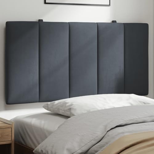 Gecheer Kopfteilkissen Dunkelgrau 100 cm Samt, Bettkopfteil Kopfteil-Regal für Boxspringbetten Schlafzimmer Hotel-Design3207721 Gecheer Kopfteilkissen Dunkelgrau 100 cm Samt, Bettkopfteil Kopfteil-Regal für Boxspringbetten Schlafzimmer Hotel-Design3207721 von Gecheer