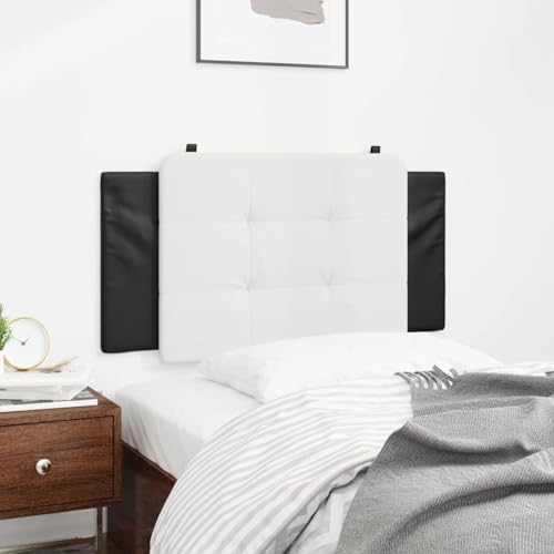 Gecheer Kopfteilkissen Schwarz-Weiß 100 cm Kunstleder, Bettkopfteil Kopfteil-Regal für Boxspringbetten Schlafzimmer Hotel-Design3207729 Gecheer Kopfteilkissen Schwarz-Weiß 100 cm Kunstleder, Bettkopfteil Kopfteil-Regal für Boxspringbetten Schlafzimmer Hotel-Design3207729 von Gecheer