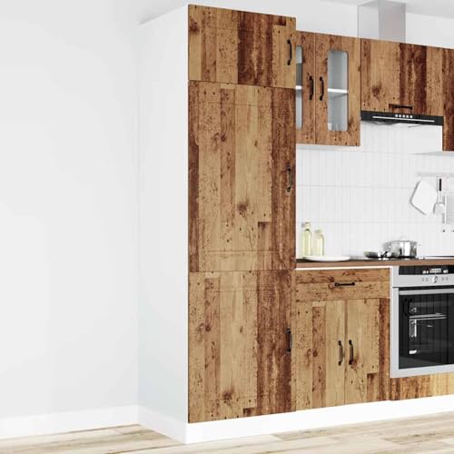 Gecheer Küchenschrank Kalmar Altholz-Optik Holzwerkstoff Küchenschrank Küchenzeile Küchenmöbel Gecheer Küchenschrank Kalmar Altholz-Optik Holzwerkstoff Küchenschrank Küchenzeile Küchenmöbel von Gecheer