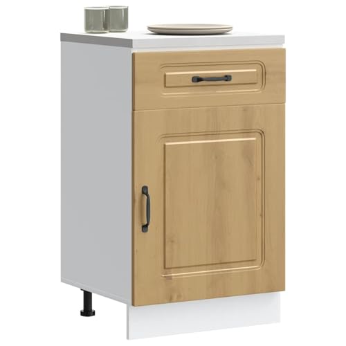 Gecheer Küchenunterschrank Kalmar Artisan-Eiche Holzwerkstoff Küchenschrank Küchenzeile Küchenmöbel Gecheer Küchenunterschrank Kalmar Artisan-Eiche Holzwerkstoff Küchenschrank Küchenzeile Küchenmöbel von Gecheer