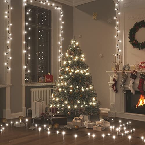 Gecheer LED-Lichterkette mit 300 LEDs Kaltweiß 30 m PVC Gecheer LED-Lichterkette mit 300 LEDs Kaltweiß 30 m PVC von Gecheer