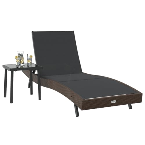 Gecheer Liegestuhl mit Kissen -Person 2 pcs Braun 40 x 40 x 40,5 cm Poly Rattan Gartenliegestuhl für Garten Pool Strand Camping Indoor Outdoor Gecheer Liegestuhl mit Kissen -Person 2 pcs Braun 40 x 40 x 40,5 cm Poly Rattan Gartenliegestuhl für Garten Pool Strand Camping Indoor Outdoor von Gecheer