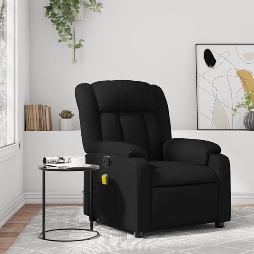 Gecheer Massage-Relaxsessel, Kunstleder, Schwarz, Sessel Wohnzimmer Fernsehsessel Liegesessel für Entspannung Homeoffice Leseecke3206240 Gecheer Massage-Relaxsessel, Kunstleder, Schwarz, Sessel Wohnzimmer Fernsehsessel Liegesessel für Entspannung Homeoffice Leseecke3206240 von Gecheer