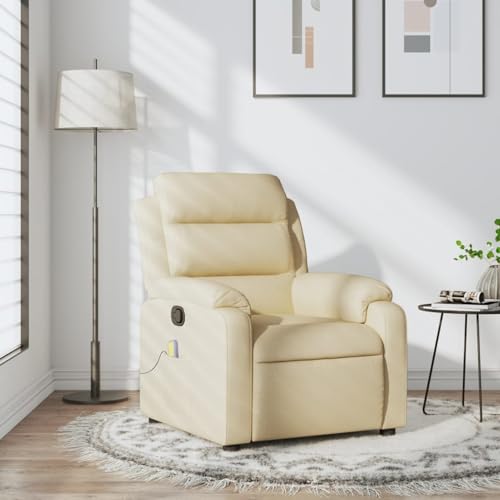 Gecheer Massage-Relaxsessel, cremefarbener Stoff, Relaxsessel Fernsehsessel Lesesessel für Wohnzimmer Schlafzimmer Leseecke Gästezimmer3206144 Gecheer Massage-Relaxsessel, cremefarbener Stoff, Relaxsessel Fernsehsessel Lesesessel für Wohnzimmer Schlafzimmer Leseecke Gästezimmer3206144 von Gecheer