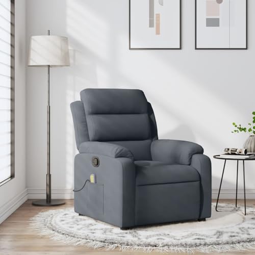 Gecheer Massage-Relaxsessel, dunkelgrauer Samt, Sessel Wohnzimmer Fernsehsessel Liegesessel für Entspannung Homeoffice Leseecke3206173 Gecheer Massage-Relaxsessel, dunkelgrauer Samt, Sessel Wohnzimmer Fernsehsessel Liegesessel für Entspannung Homeoffice Leseecke3206173 von Gecheer