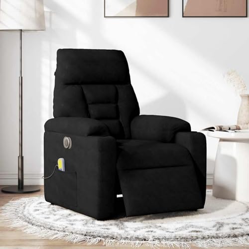 Gecheer Massagesessel Elektrisch Schwarz Mikrofasergewebe Gecheer Massagesessel Elektrisch Schwarz Mikrofasergewebe von Gecheer