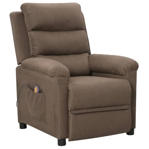 Gecheer Massagesessel Taupe Stoff von Gecheer