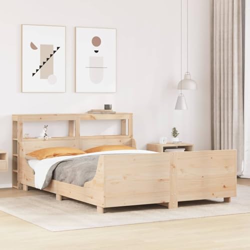 Gecheer Massivholzbett ohne Matratze 160x200 cm Kiefernholz Gecheer Massivholzbett ohne Matratze 160x200 cm Kiefernholz von Gecheer