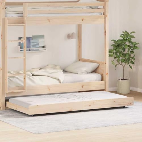 Gecheer Natürlicher Bettrahmen Natur Kiefer-Massivholz 80 x 200 cm, Bettgestelle Bett Doppelbett/Einzelbett für Schlafzimmer Gästezimmer Wohnheim Hotel873424 Gecheer Natürlicher Bettrahmen Natur Kiefer-Massivholz 80 x 200 cm, Bettgestelle Bett Doppelbett/Einzelbett für Schlafzimmer Gästezimmer Wohnheim Hotel873424 von Gecheer