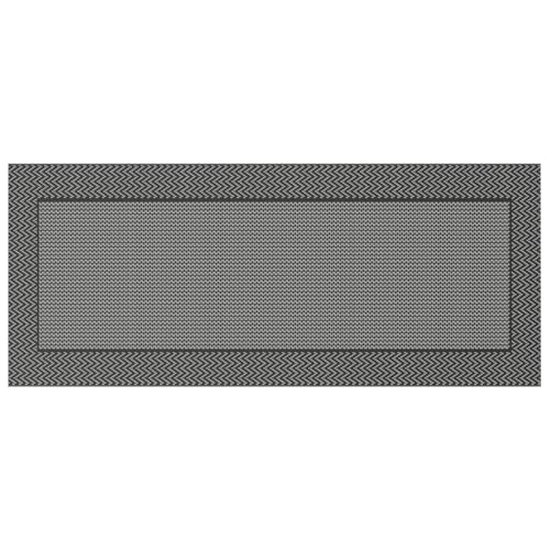 Gecheer Outdoor Teppich Schwarz und Grau 250x600 cm PP Picknickdecke Vorzeltteppich für Patio Balkon Strand BBQ Picknick Deck Gecheer Outdoor Teppich Schwarz und Grau 250x600 cm PP Picknickdecke Vorzeltteppich für Patio Balkon Strand BBQ Picknick Deck von Gecheer