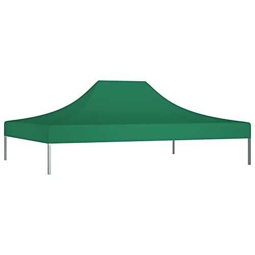 Gecheer Pavillondach Pavillon Partyzelt Gartenzelt Dachplane Ersatzdach Ersatz Dach Plane Pavillonplane Wasserbeständig 4x3 m Grün von Gecheer