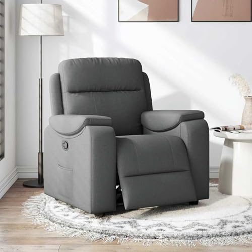 Gecheer Relaxsessel, Stoff, Dunkelgrau, Relaxsessel Fernsehsessel Lesesessel für Wohnzimmer Schlafzimmer Leseecke Gästezimmer3303546 Gecheer Relaxsessel, Stoff, Dunkelgrau, Relaxsessel Fernsehsessel Lesesessel für Wohnzimmer Schlafzimmer Leseecke Gästezimmer3303546 von Gecheer