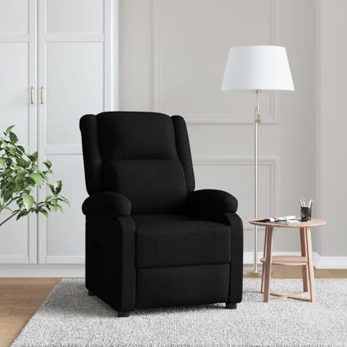 Gecheer Relaxsessel Schwarz Stoff, Sessel Wohnzimmer Fernsehsessel Liegesessel für Entspannung Homeoffice Leseecke342421 Gecheer Relaxsessel Schwarz Stoff, Sessel Wohnzimmer Fernsehsessel Liegesessel für Entspannung Homeoffice Leseecke342421 von Gecheer