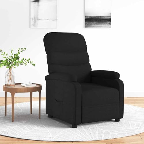 Gecheer Relaxsessel Schwarz Stoff, Sessel Wohnzimmer Fernsehsessel Liegesessel für Entspannung Homeoffice Leseecke342702 Gecheer Relaxsessel Schwarz Stoff, Sessel Wohnzimmer Fernsehsessel Liegesessel für Entspannung Homeoffice Leseecke342702 von Gecheer