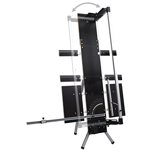 Gecheer Schaumstoffschneider mit Aluminiumbeinen Styroporschneider Styroporschneidegerät Thermosäge Heißdrahtschneider Dämmstoffs Schneidemaschine 90,5 x 52 x 180 cm,Transformatorleistung: 200 W von Gecheer