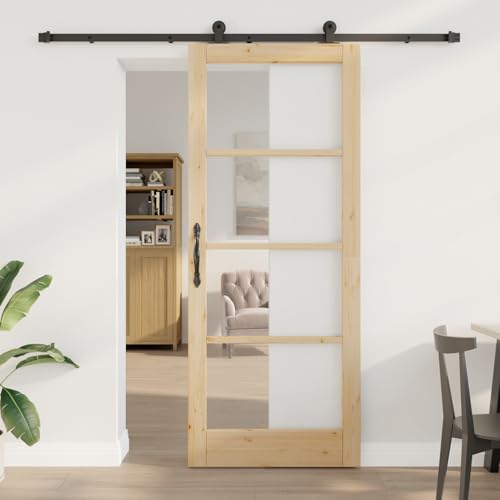 Gecheer Schiebetür mit Hardware-Set "ORKDAL" 86x211 cm von Gecheer