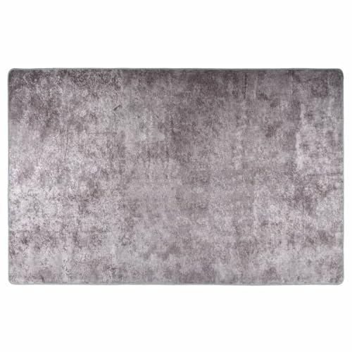 Gecheer Teppich Waschbar 80x150 cm Grau rutschfest, Wohnzimmer Einfacher Teppich Terrassenteppich Gecheer Teppich Waschbar 80x150 cm Grau rutschfest, Wohnzimmer Einfacher Teppich Terrassenteppich von Gecheer