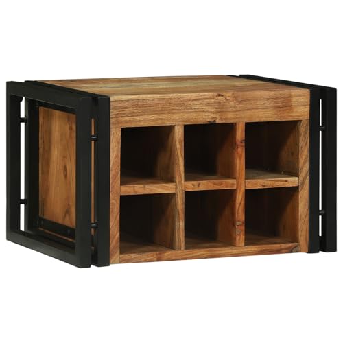 Gecheer Weinregal 46x35x27,5 cm Massivholz Akazie, Flaschenregal Weinlagerungssystem für Gastronomie Keller Flaschenaufbewahrung Gecheer Weinregal 46x35x27,5 cm Massivholz Akazie, Flaschenregal Weinlagerungssystem für Gastronomie Keller Flaschenaufbewahrung von Gecheer