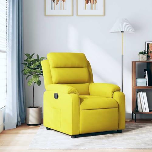 Relaxsessel Gelb Samt, Relaxsessel Fernsehsessel Lesesessel für Wohnzimmer Schlafzimmer Leseecke Gästezimmer373507 Relaxsessel Gelb Samt, Relaxsessel Fernsehsessel Lesesessel für Wohnzimmer Schlafzimmer Leseecke Gästezimmer373507 von Gecheer