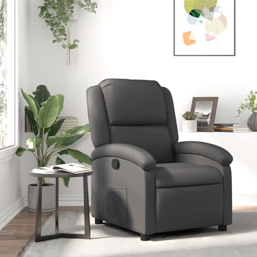 Relaxsessel Grau Echtleder, Relaxsessel Fernsehsessel Lesesessel für Wohnzimmer Schlafzimmer Leseecke Gästezimmer3205470 Relaxsessel Grau Echtleder, Relaxsessel Fernsehsessel Lesesessel für Wohnzimmer Schlafzimmer Leseecke Gästezimmer3205470 von Gecheer