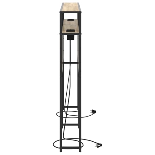 Stauraum-Kopfteil Sonoma Eiche 135 cm Holzwerkstoff Bettkopfteil für Schlafzimmer Hotel Erwachsene Kinder Jugendliche Doppelbett Stauraum-Kopfteil Sonoma Eiche 135 cm Holzwerkstoff Bettkopfteil für Schlafzimmer Hotel Erwachsene Kinder Jugendliche Doppelbett von Gecheer