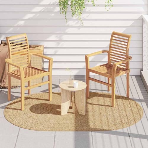Teppich Braun 140 x 200 cm PP Wohnzimmer Einfacher Teppich Terrassenteppich für Terrasse und Garten Teppich Braun 140 x 200 cm PP Wohnzimmer Einfacher Teppich Terrassenteppich für Terrasse und Garten von Gecheer