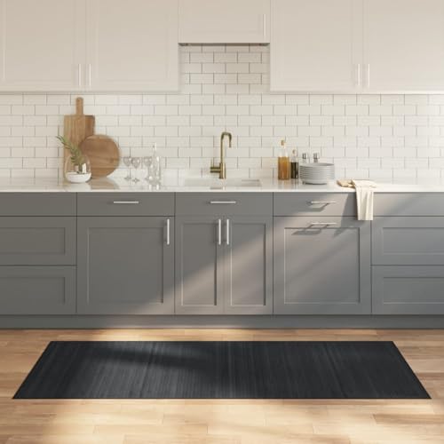 Teppich Rechteckig Grau 80x200 cm Bambus Wohnzimmer Einfacher Teppich Terrassenteppich für Terrasse und Garten Teppich Rechteckig Grau 80x200 cm Bambus Wohnzimmer Einfacher Teppich Terrassenteppich für Terrasse und Garten von Gecheer