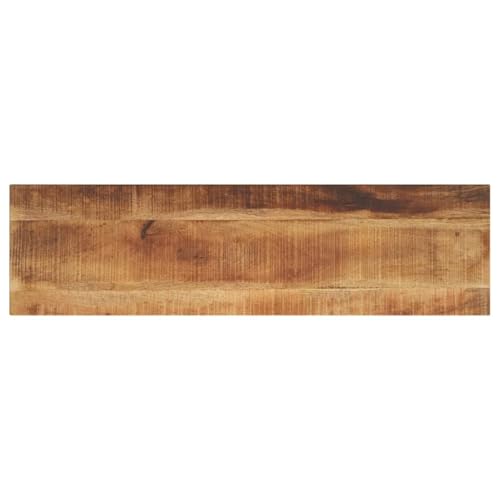 Tischplatte 120x20x2,5 cm Rechteckig Raues Massivholz Mango, Tischplatte Baumkanten-Platte für Schreibtisch Küche Fensterbank Heimwerker-geeignet Tischplatte 120x20x2,5 cm Rechteckig Raues Massivholz Mango, Tischplatte Baumkanten-Platte für Schreibtisch Küche Fensterbank Heimwerker-geeignet von Gecheer