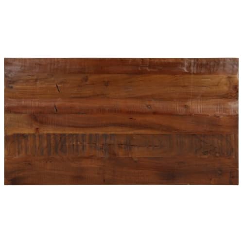 Tischplatte 120x50x3,8 cm Rechteckig Altholz Massiv, Tischplatte Baumkanten-Platte für Schreibtisch Küche Fensterbank Heimwerker-geeignet Tischplatte 120x50x3,8 cm Rechteckig Altholz Massiv, Tischplatte Baumkanten-Platte für Schreibtisch Küche Fensterbank Heimwerker-geeignet von Gecheer