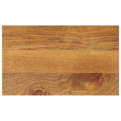 Tischplatte 50x40x2,5 cm Rechteckig Massivholz Mango, Tischplatte Baumkanten-Platte für Schreibtisch Küche Fensterbank Heimwerker-geeignet Tischplatte 50x40x2,5 cm Rechteckig Massivholz Mango, Tischplatte Baumkanten-Platte für Schreibtisch Küche Fensterbank Heimwerker-geeignet von Gecheer