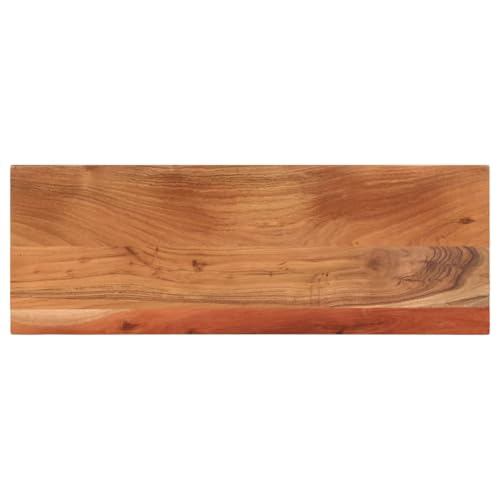 Tischplatte 70x40x2,5 cm Rechteckig Massivholz Akazie, Tischplatte Baumkanten-Platte für Schreibtisch Küche Fensterbank Heimwerker-geeignet Tischplatte 70x40x2,5 cm Rechteckig Massivholz Akazie, Tischplatte Baumkanten-Platte für Schreibtisch Küche Fensterbank Heimwerker-geeignet von Gecheer