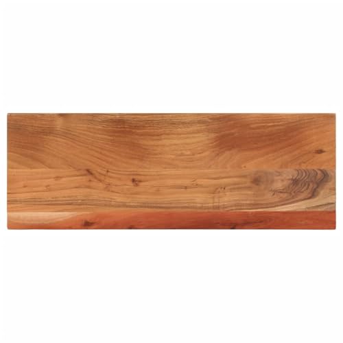 Tischplatte 80x30x2,5 cm Rechteckig Massivholz Akazie, Tischplatte Baumkanten-Platte für Schreibtisch Küche Fensterbank Heimwerker-geeignet Tischplatte 80x30x2,5 cm Rechteckig Massivholz Akazie, Tischplatte Baumkanten-Platte für Schreibtisch Küche Fensterbank Heimwerker-geeignet von Gecheer