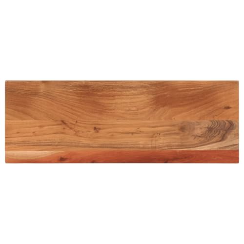 Tischplatte 80x40x2,5 cm Rechteckig Massivholz Akazie, Tischplatte Baumkanten-Platte für Schreibtisch Küche Fensterbank Heimwerker-geeignet Tischplatte 80x40x2,5 cm Rechteckig Massivholz Akazie, Tischplatte Baumkanten-Platte für Schreibtisch Küche Fensterbank Heimwerker-geeignet von Gecheer