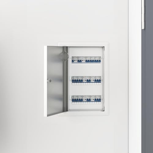 Zugangstür Weiß 20 x 30 cm Stahl Metall-Revisionstür Zugangsklappe für Wartung Inspektion Technikräume Klimaanlagen Rohrschächte Zugangstür Weiß 20 x 30 cm Stahl Metall-Revisionstür Zugangsklappe für Wartung Inspektion Technikräume Klimaanlagen Rohrschächte von Gecheer