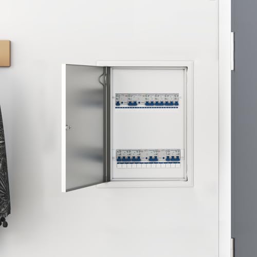 Zugangstür Weiß 30 x 40 cm Stahl Metall-Revisionstür Zugangsklappe für Wartung Inspektion Technikräume Klimaanlagen Rohrschächte von Gecheer