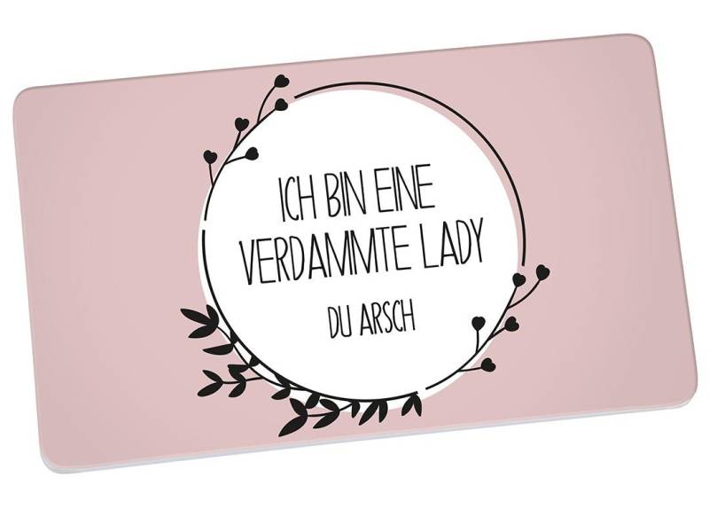 Geda Labels GmbH Frühstücksbrett Ich bin eine verdammte Lady, Melamin, (1-St), Rosa, 23,5x14,5x0,3cm, spülmaschinengeeignet Geda Labels GmbH Frühstücksbrett Ich bin eine verdammte Lady, Melamin, (1-St), Rosa, 23,5x14,5x0,3cm, spülmaschinengeeignet von Geda Labels GmbH