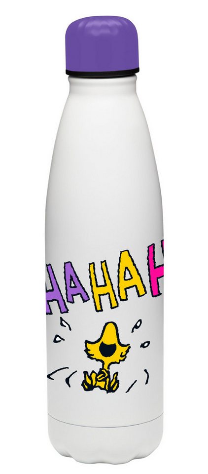 Geda Labels GmbH Isolierflasche Peanuts Woodstock, Weiß, 500 ml, doppelwandig, vakuum isoliert Geda Labels GmbH Isolierflasche Peanuts Woodstock, Weiß, 500 ml, doppelwandig, vakuum isoliert von Geda Labels GmbH