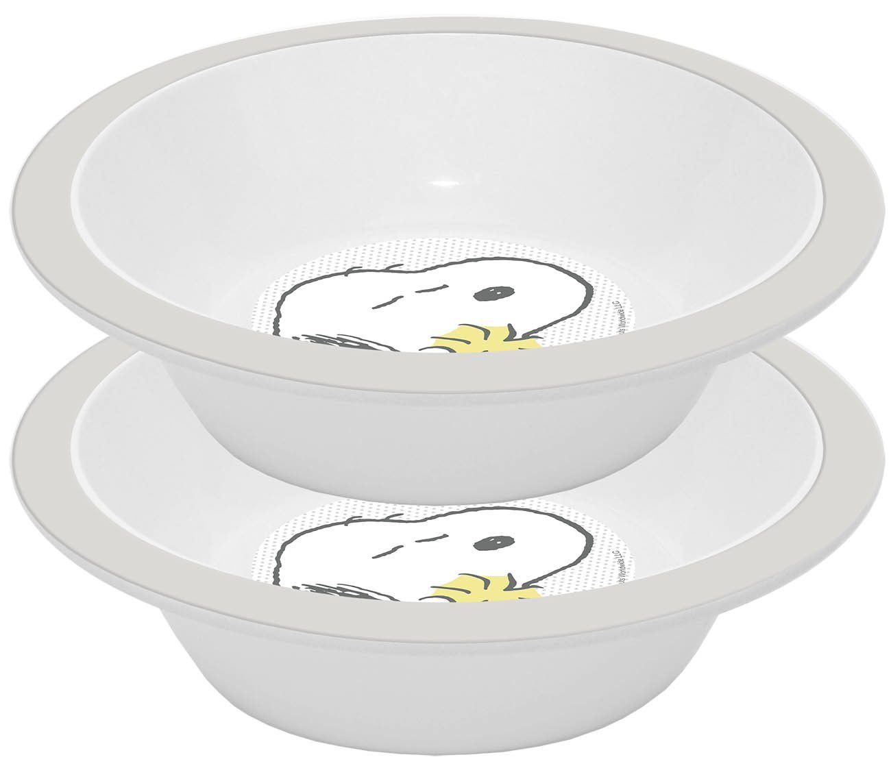 Geda Labels GmbH Müslischale Müslischale Snoopy Cute & Cuddly 2er Set 300ml PP, PP, (2er Set, 2-tlg) von Geda Labels GmbH